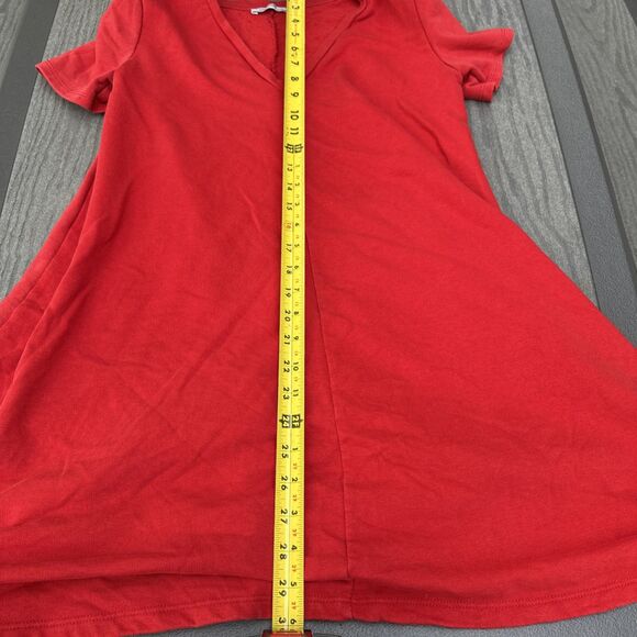 Zara Trafaluc Women Red Dress  Size S/S18 (Large) - Picture 4 of 8